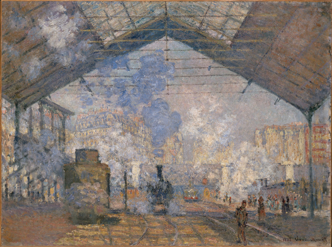 La Gare Saint-Lazare de Claude Monet, 1877