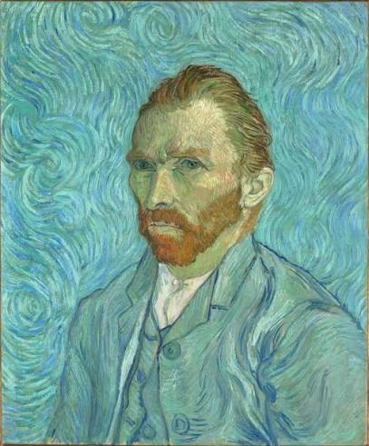 Autoportrait de Vincent van Gogh au musée d'Orsay